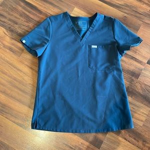 Figs Scrub Top Catarina Dark Harbor